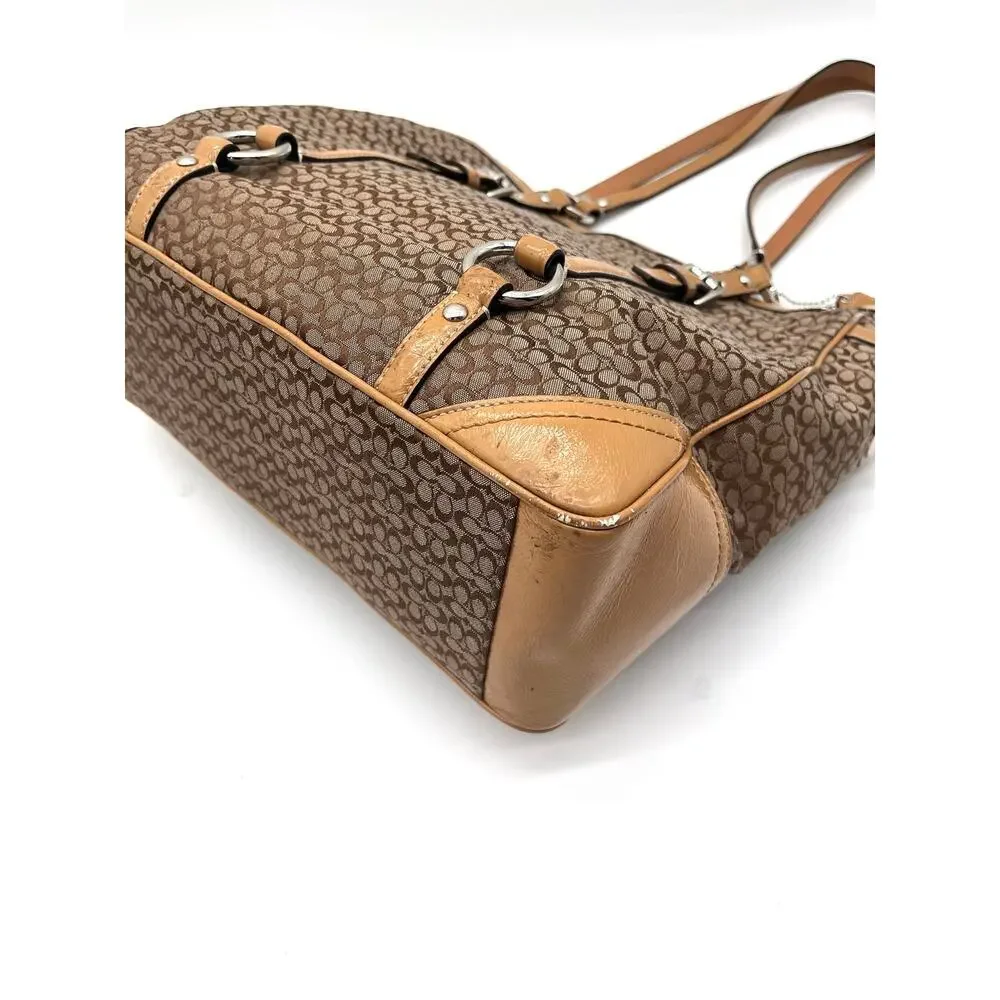 COACH Y2K Signature Tote, Turnlock Pockets